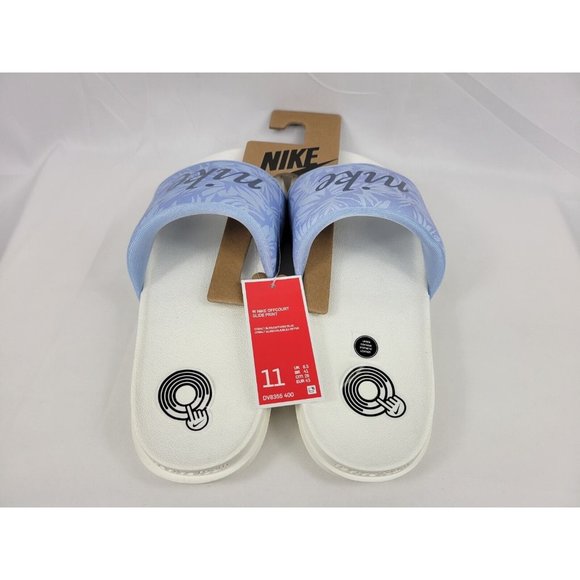 Nike Offcourt Print Slip On Slides Sandals Size Womens 11 Mens 10 DV8355-400 - Picture 2 of 7